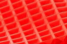 Custom silicone mat grid drainage texture pattern sample