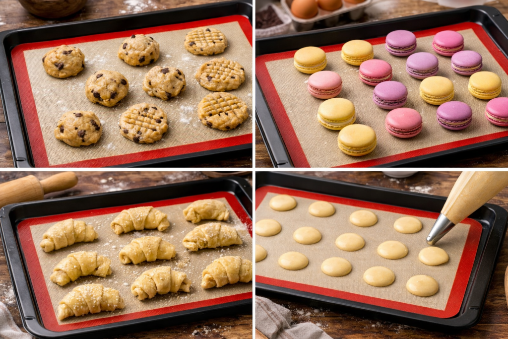 best uses for silicone baking mat