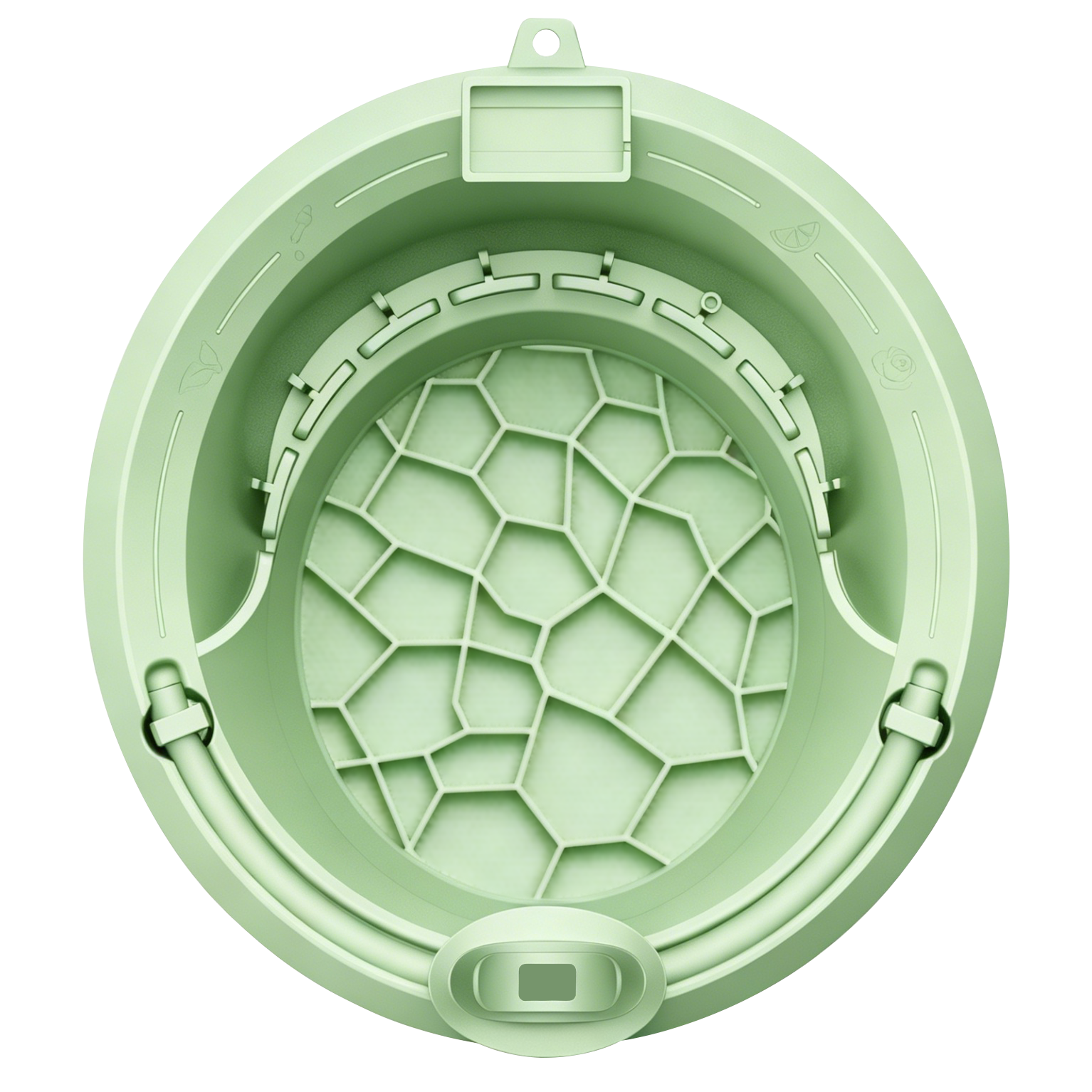 3.0 deluxe silicone ice face bowl with dual filtration built in thermometer and larger size