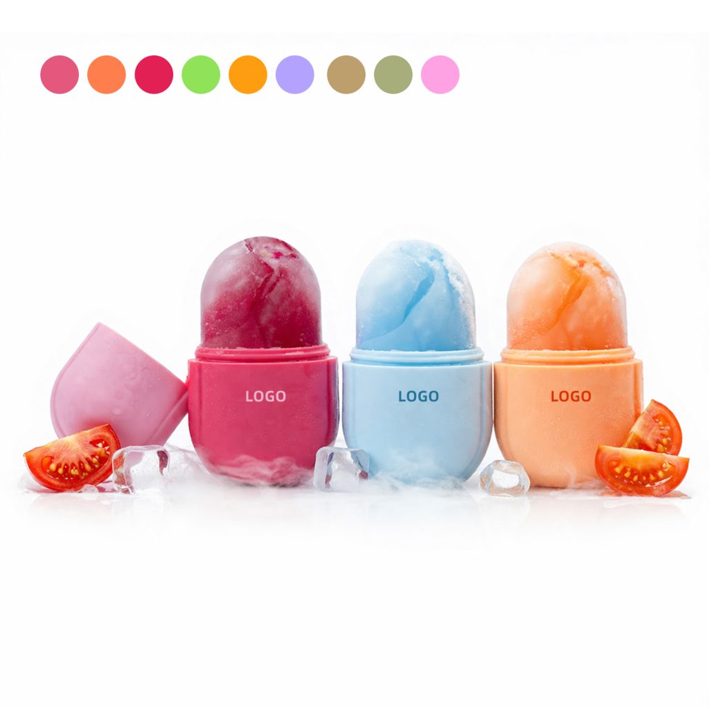 silicone facial cleansing brush ice tool