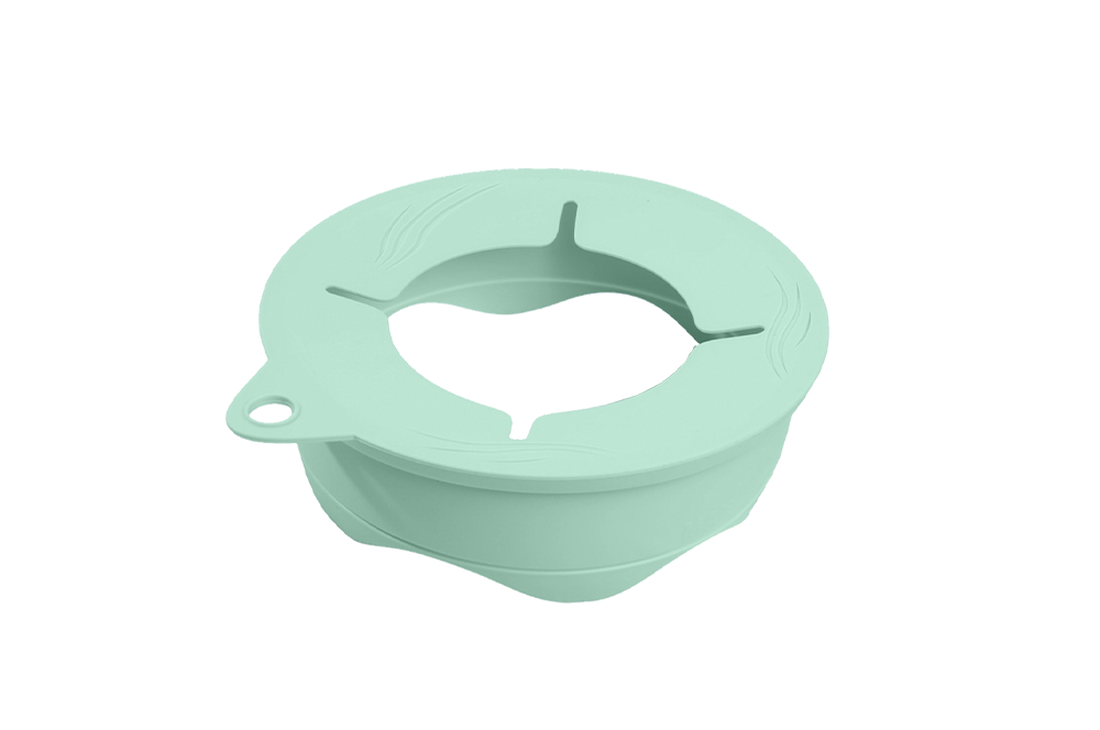 Silicone splash guard ring for stand mixer