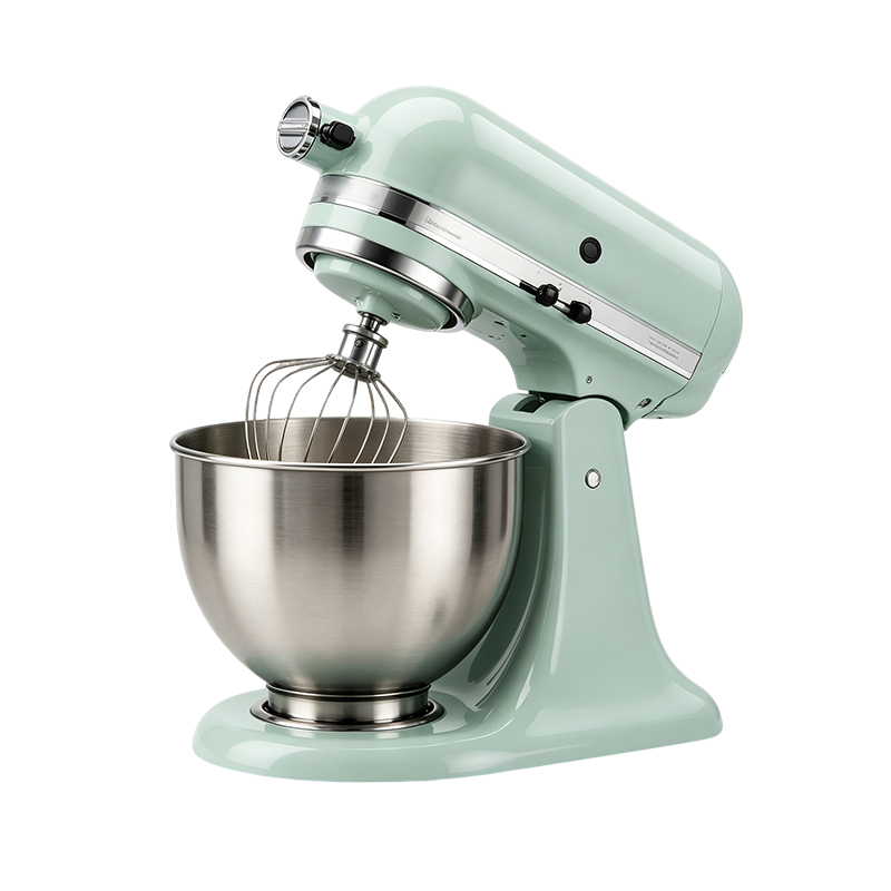 Closed 4.5 to 5 quart tilt-head stand mixer