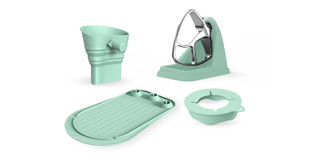 Complete protection set of silicone stand mixer accessories for kitchenware brands