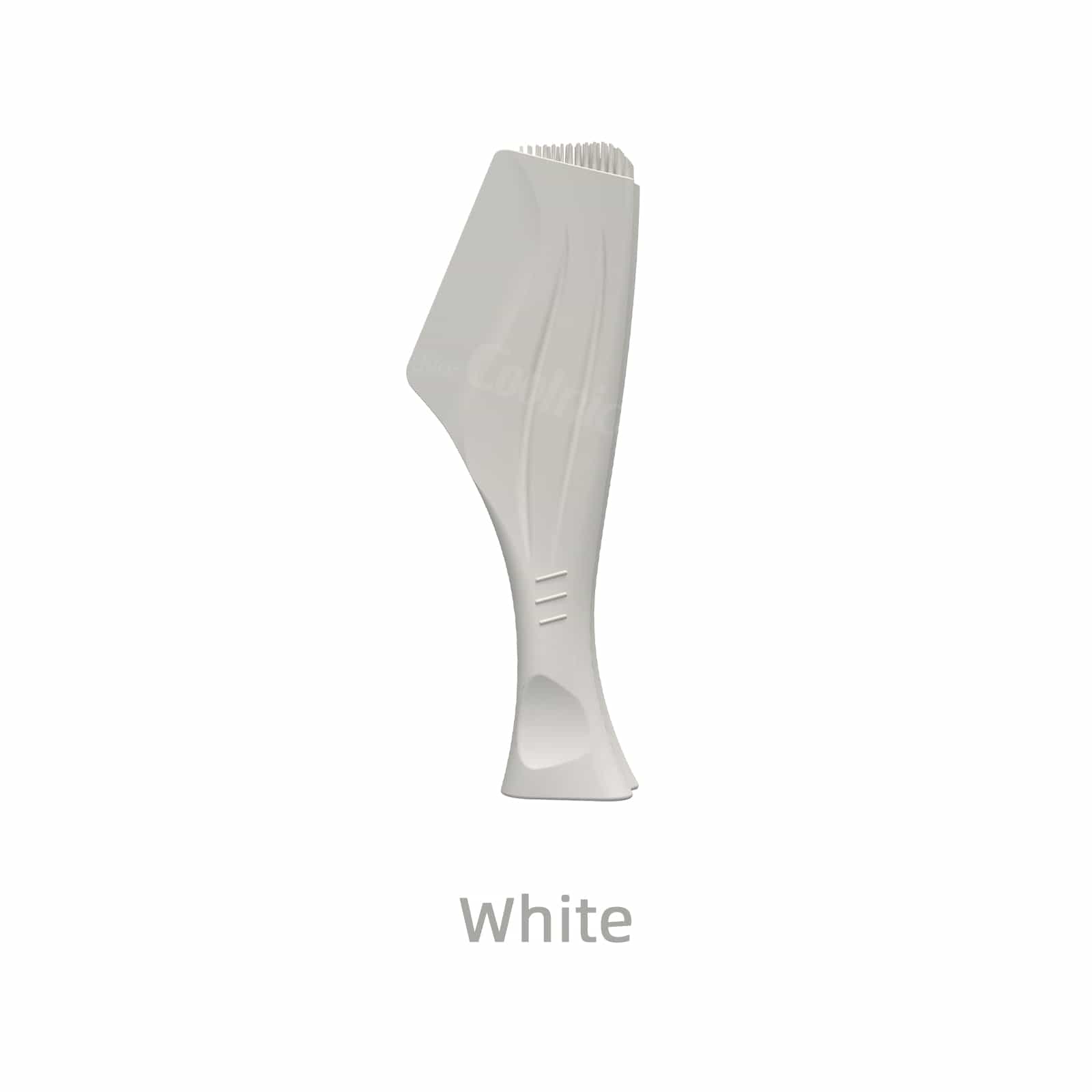 White Ice Cream Cup Cleaning Brush