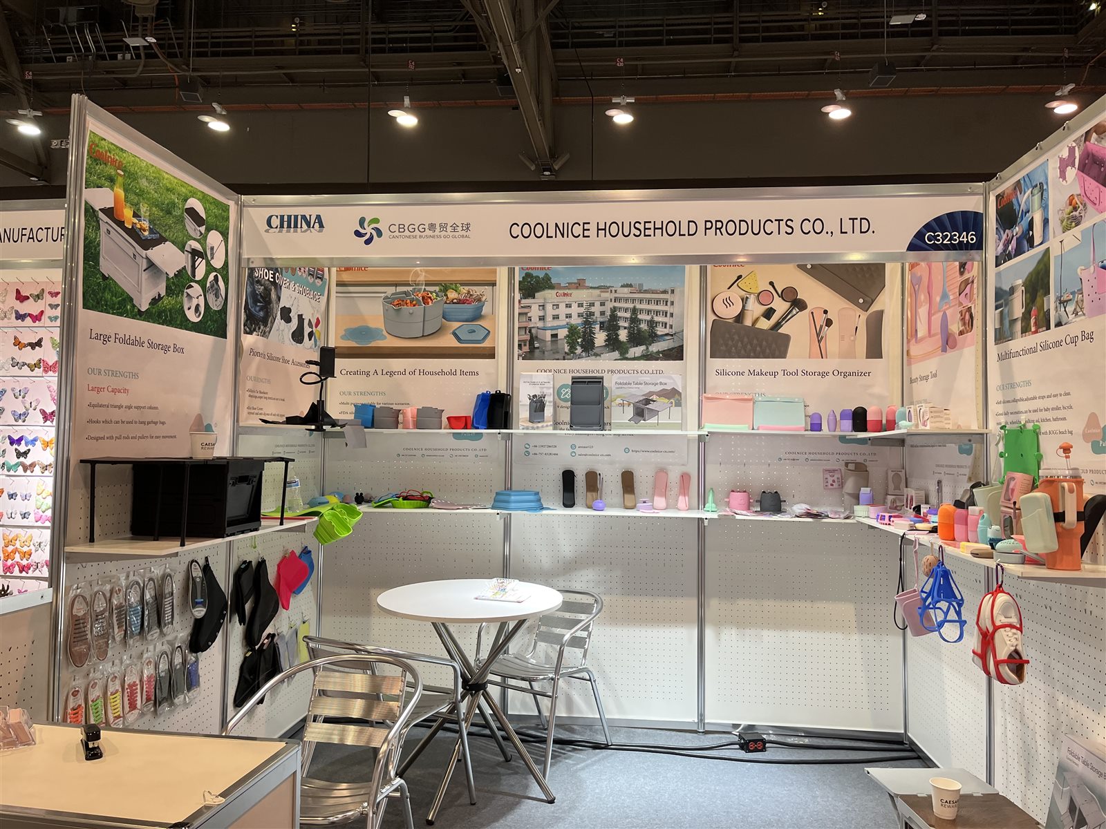 Coolnice booth at ASD Market Week 2023 in Las Vegas