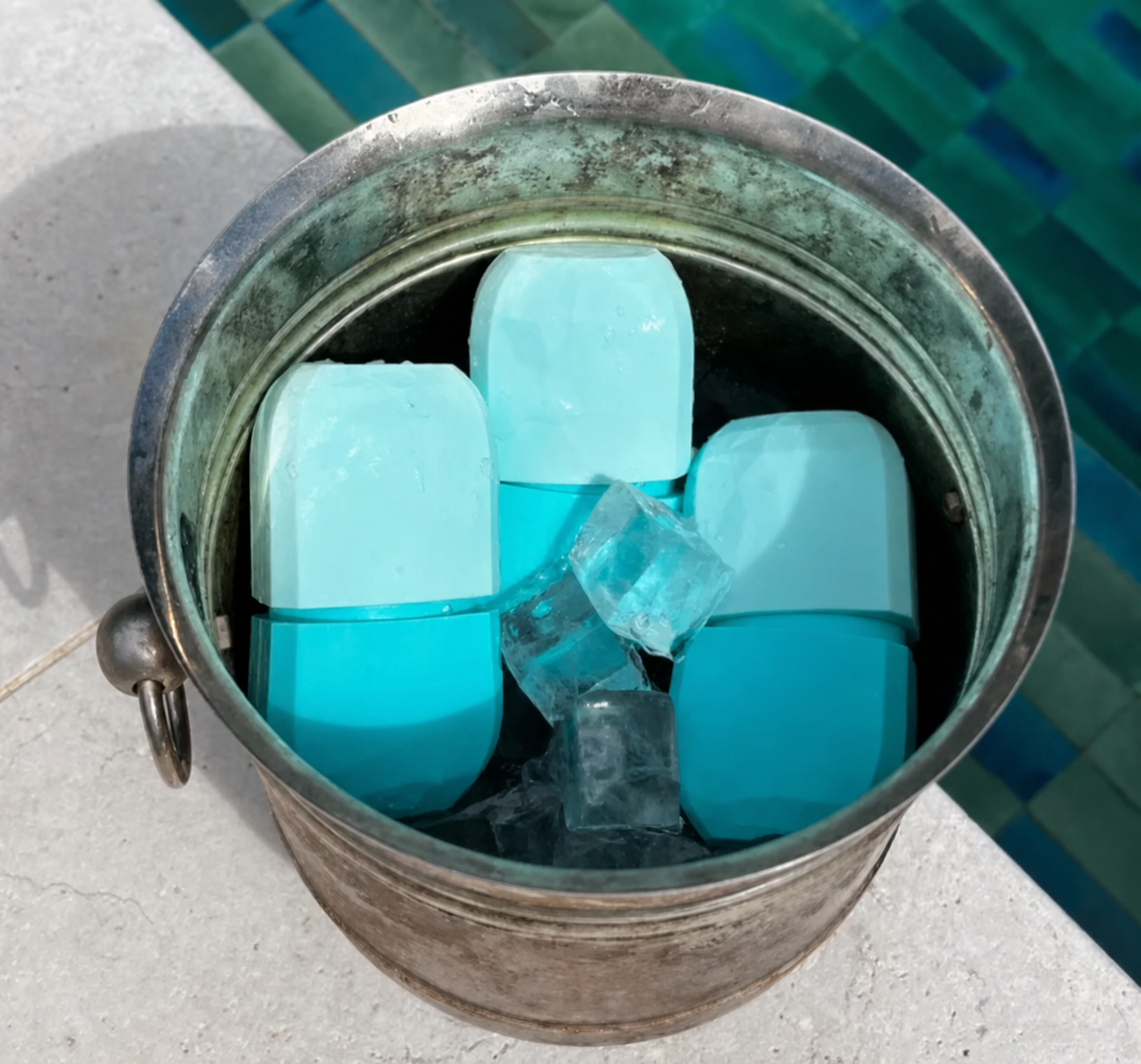 Anonymized Australian silicone facial ice roller project image with client branding removed
