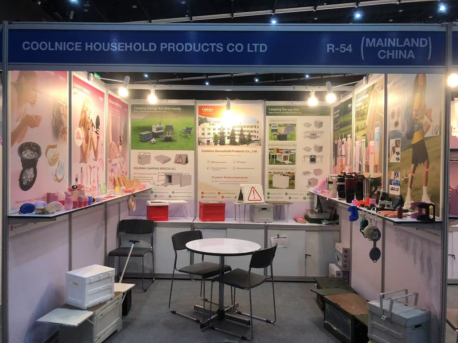 Coolnice booth and products at MEGA SHOW Bangkok 2025