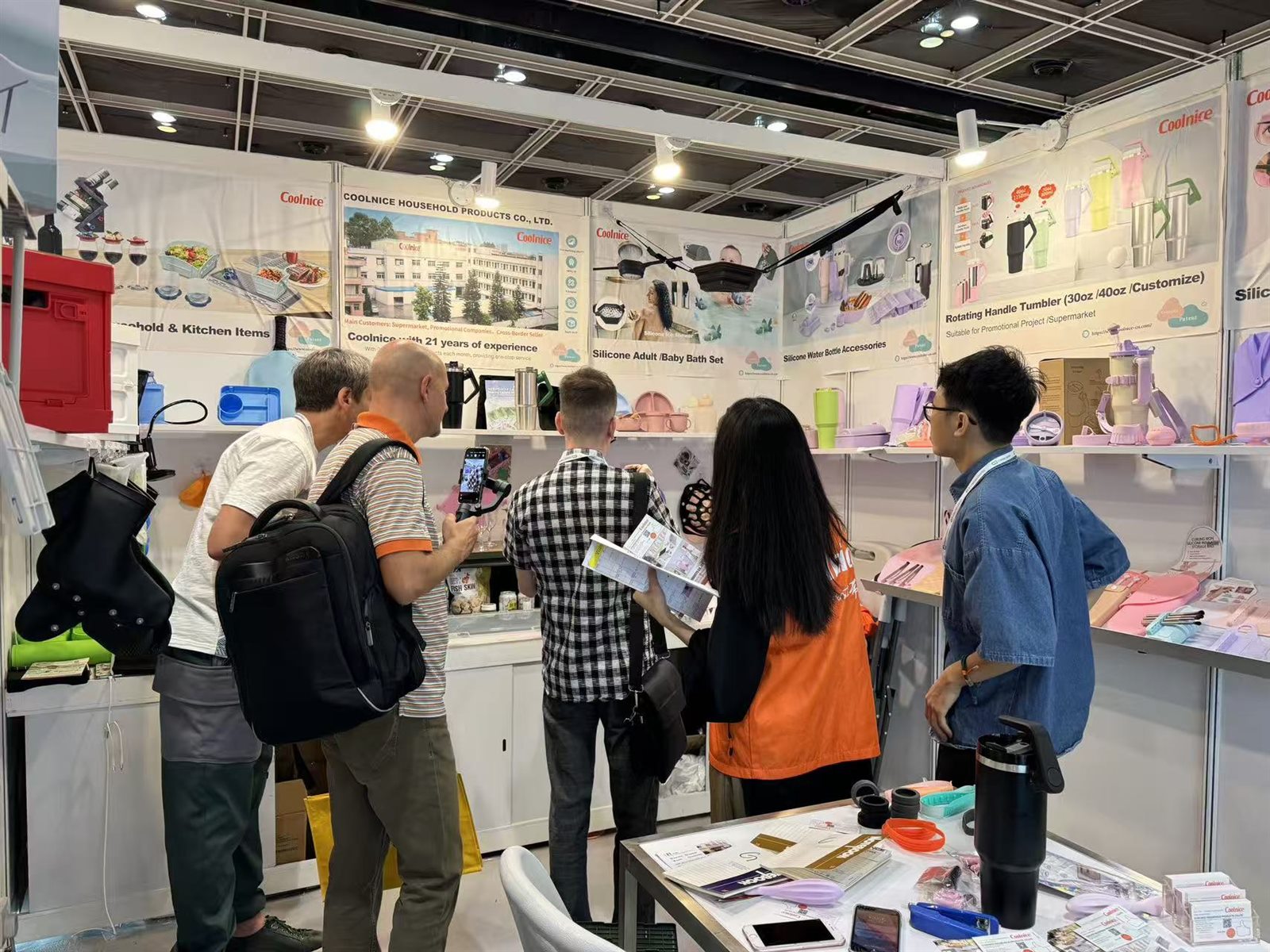 Coolnice booth at MEGA SHOW Hong Kong 2024