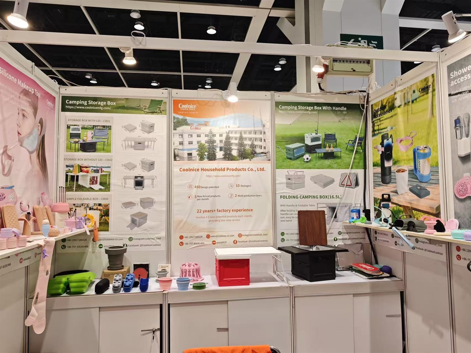 Coolnice booth at MEGA SHOW Hong Kong 2025